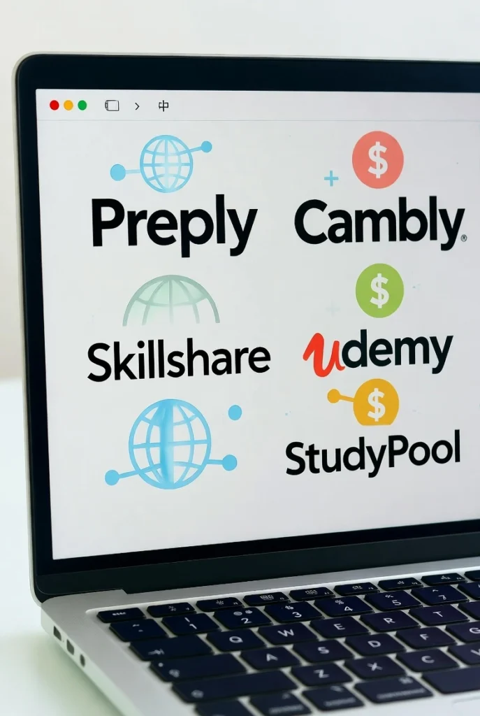 Preply, Cambly, Skillshare, Udemy, and StudyPool — best online tutoring platforms to earn globally.